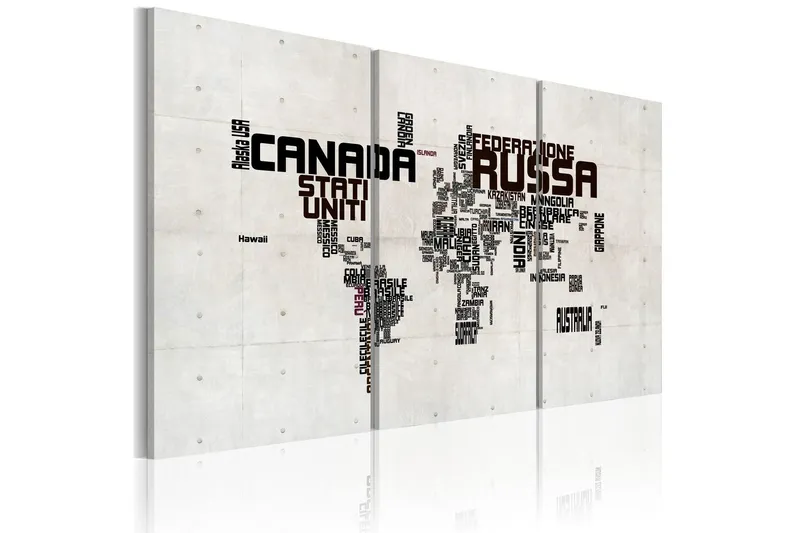 Tavla What A Wonderful World Triptych 60x40 - Artgeist sp. z o. o. — Artgeist sp. z o. o.