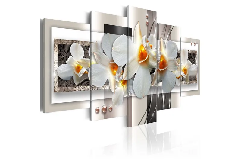 Tavla White Discretion 100x50 - Artgeist sp. z o. o. — Artgeist sp. z o. o.