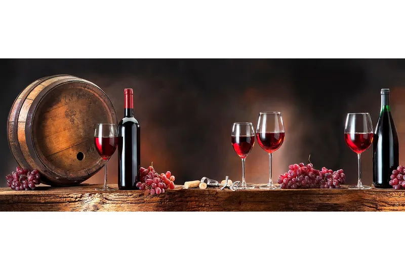 Tavla Wine Glasses - 30x80 cm — 30x80 cm