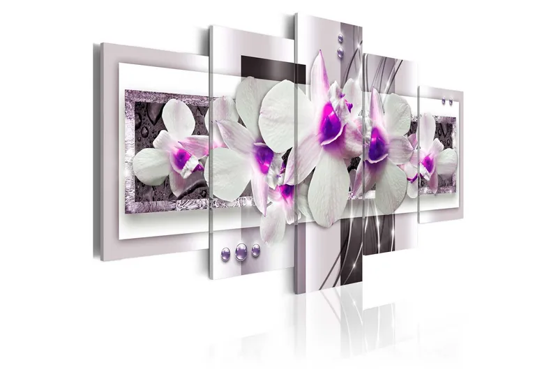 Tavla With Violet Accent 100x50 - Artgeist sp. z o. o. — Artgeist sp. z o. o.