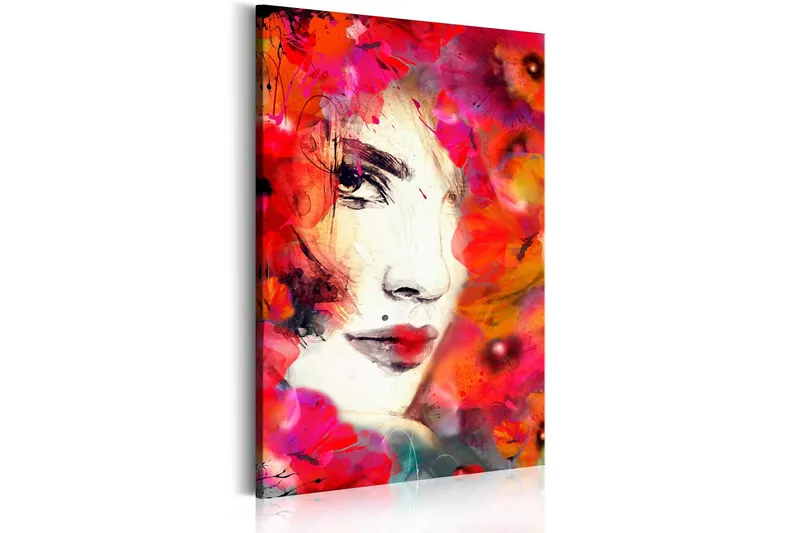 Tavla Woman In Poppies 40x60 - Artgeist sp. z o. o. — Artgeist sp. z o. o.