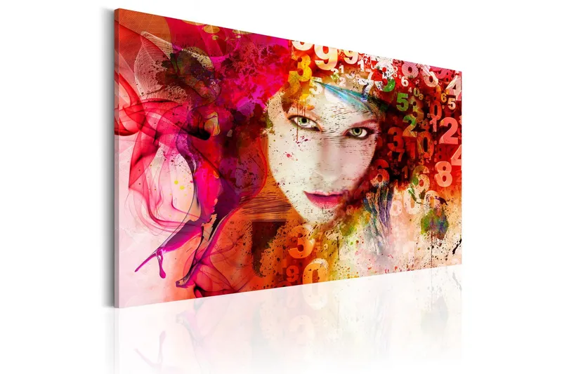 Tavla Woman Is A Riddle 90x60 - Artgeist sp. z o. o. — Artgeist sp. z o. o.