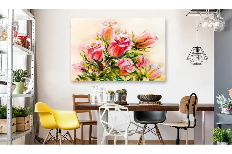Tavla Wonderful Roses 90x60 - Artgeist sp. z o. o. — Artgeist sp. z o. o.
