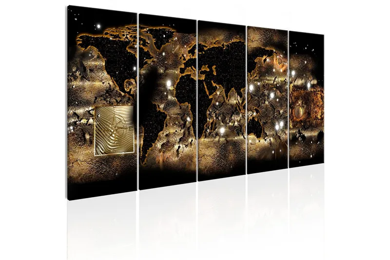 Tavla World At Night 225x90 - Artgeist sp. z o. o. — Artgeist sp. z o. o.