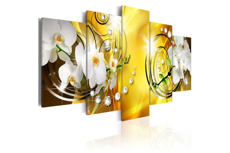 Tavla Yellow Admiration 200x100 - Artgeist sp. z o. o. — Artgeist sp. z o. o.
