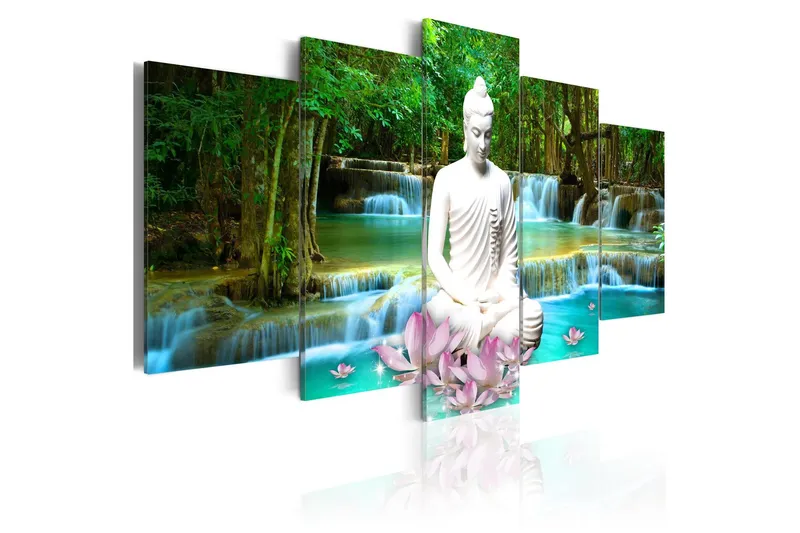 Tavla Zen Waterfall 100x50 - Artgeist sp. z o. o. — Artgeist sp. z o. o.