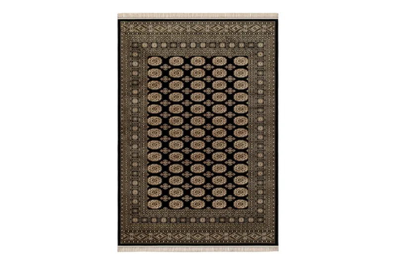 Teheran Wiltonmatta Rektangulär 120x170 cm - Svart — KM Home