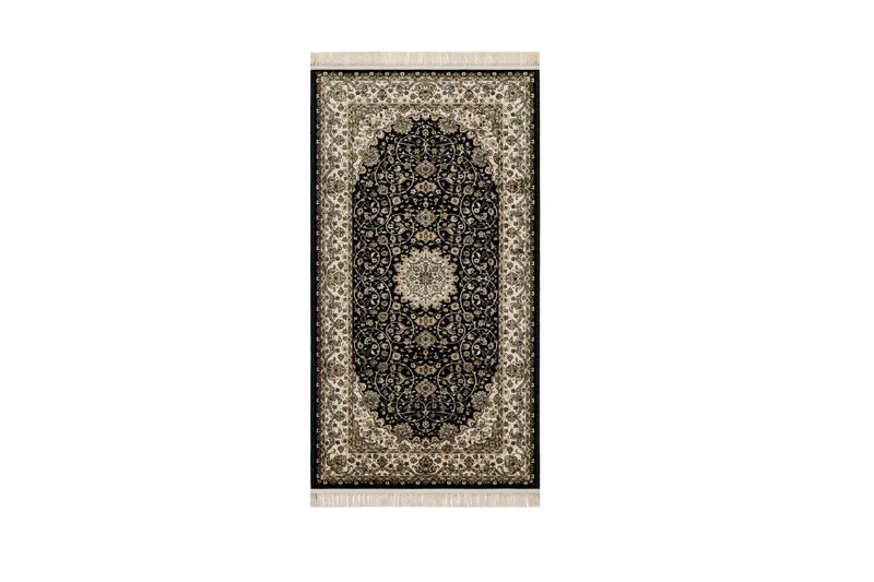 Teheran Wiltonmatta Rektangulär 80x250 cm - Svart (Art.nr 1706299) — KM Home