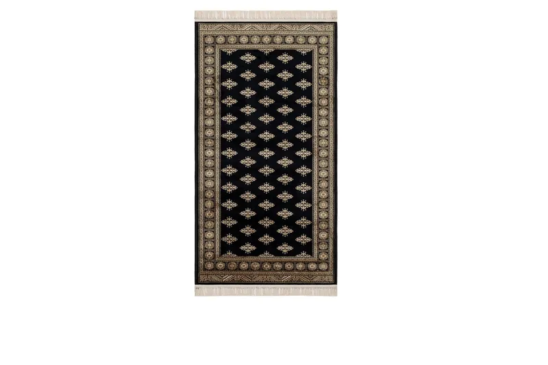 Teheran Wiltonmatta Rektangulär 80x250 cm - Svart (Art.nr 1706306) — KM Home