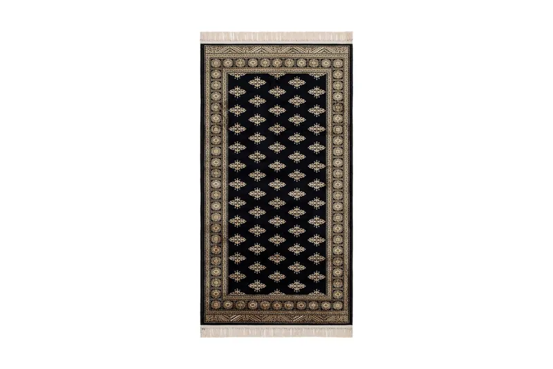 Teheran Wiltonmatta Rektangulär 80x350 cm - Svart (Art.nr 1706304) — KM Home