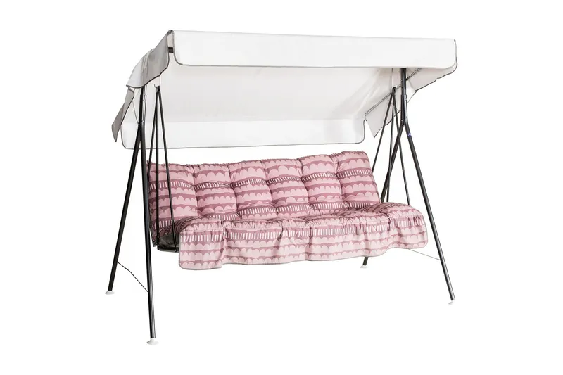 Teneriffa 3- pers. hammock, 84B - Grå/Rosa — Varax