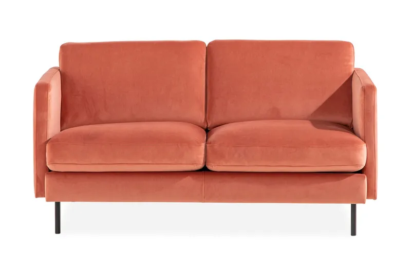 Teodin Sammetssoffa 2-sits - Rosa — Rosa