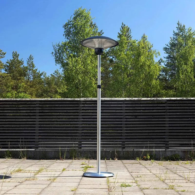 Terrassvärmare med fjärrkontroll | 2100W | Golvstående — Lyfco