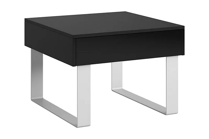Tessan Soffbord Litet 64 cm med Förvaring Låda - Svart — Concept 55