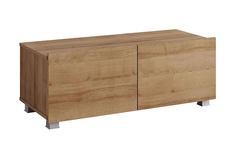 Tessan TV-bänk 100 cm Liten - Gyllene Ek — Concept 55