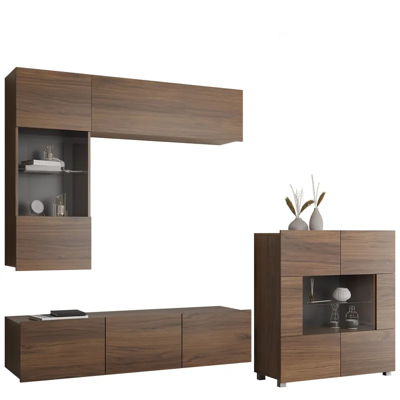 Tessan Tv väggenhet - brun (Art.nr 3433555) — brun