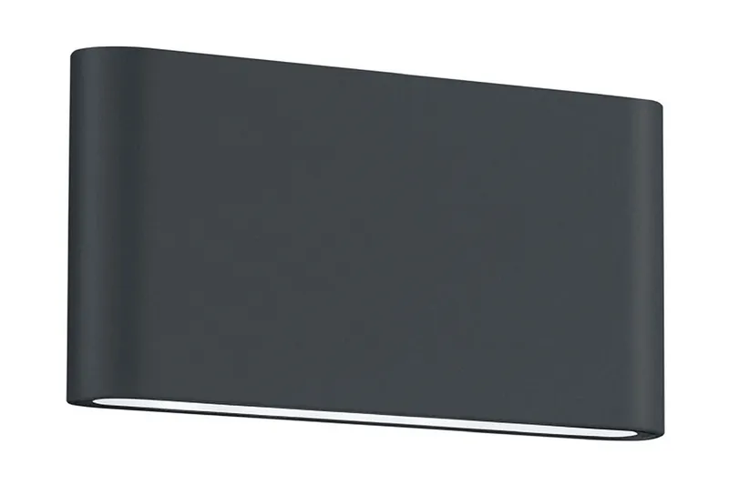 Thames II LED Vägglampa 17,5x9 cm antracit - Antracit/Vit — Trio Lighting