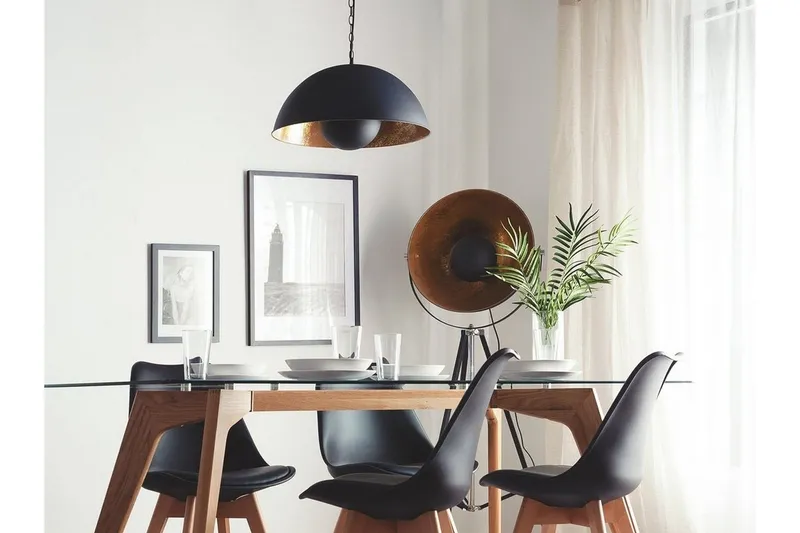 Thames Ii Taklampa 50 cm - Svart — Svart