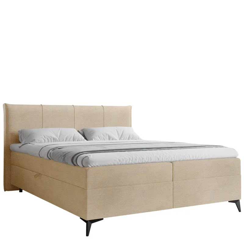 Thoros Komplett Sängpaket 180x200 cm Kontinentalsäng med Förvaring - Beige (Art.nr 3426240) — Beige