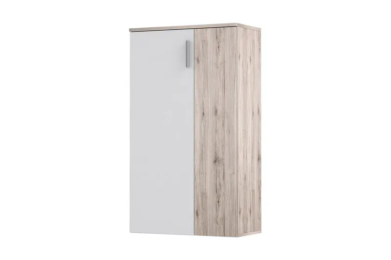 Ticketwood Skoskåp 69 cm - Brun/Vit — Brun/Vit