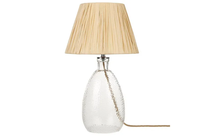 Tila Bordslampa 54 cm E27 - Transparent/Natur — Transparent/Natur