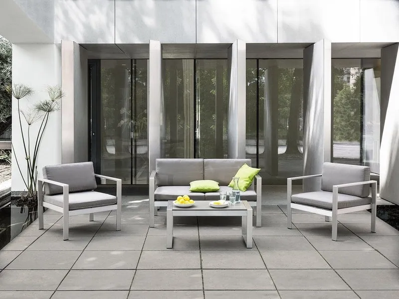 Tirrena Loungegrupp Utomhus 90 cm - Grå (Art.nr 512548) — Grå