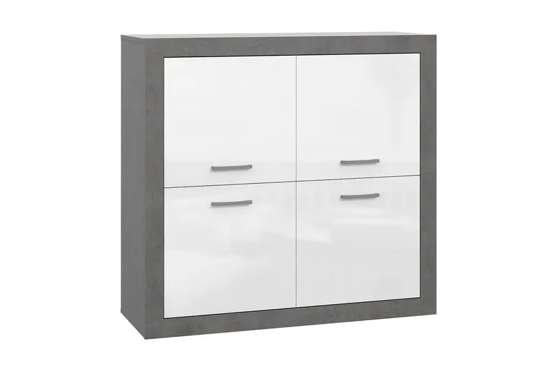 Tolovgrad Sideboard 41x113 cm - Grå/Vit — Grå/Vit