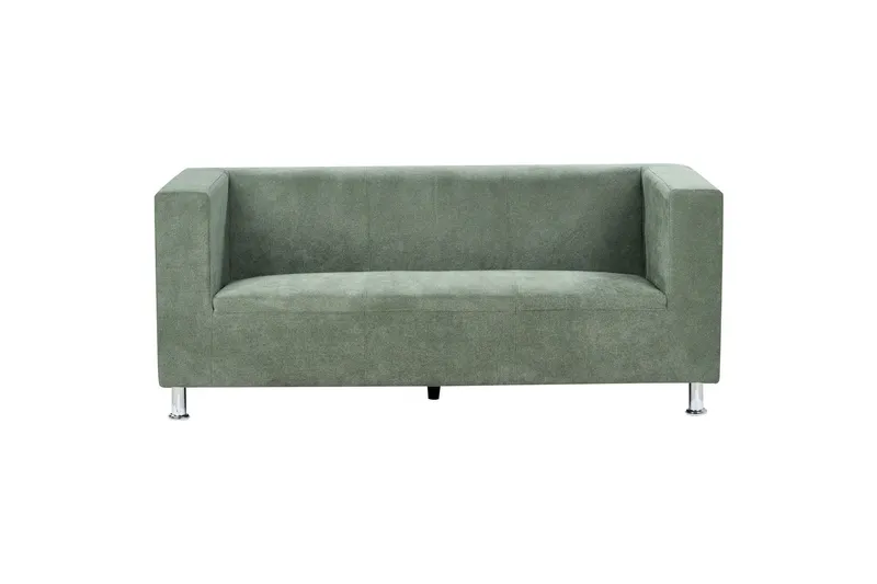 Tomio Soffa 3-sits - Silver/Grön — Silver/Grön