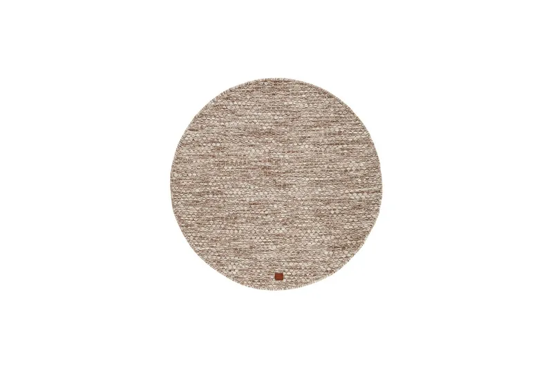 Torekov Ullmatta Rund 300 cm - Nougat — KM Home