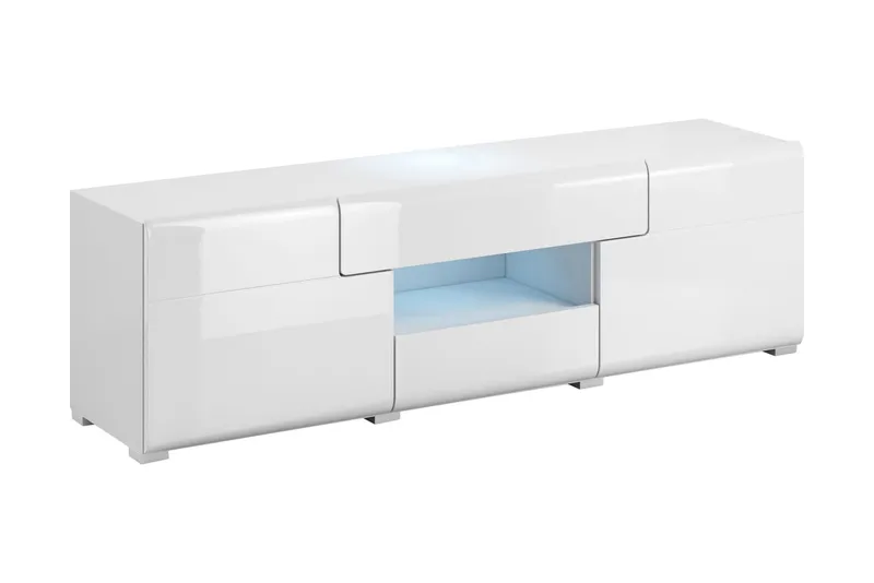 Toreno Tv-bänk 159 cm - Vit — Vit