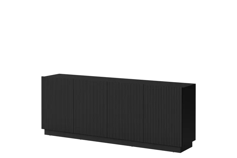 Torvalen Skänk 200x42 cm - Svart — Svart