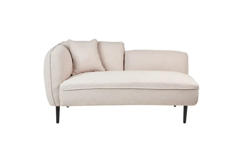 Toyoki Schäslong 138 cm Vänster - Beige/Svart — Beige/Svart