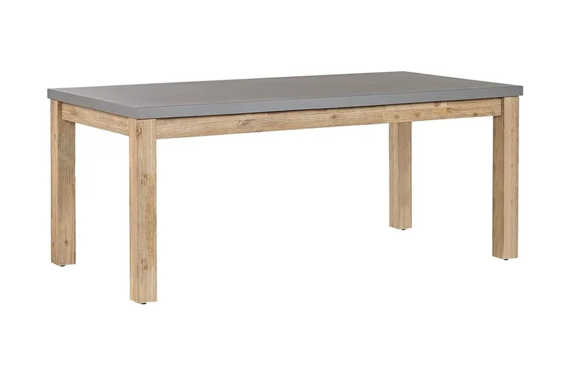 Trädgårdsbord 180 x 90 cm grå OSTUNI - Grå — Grå
