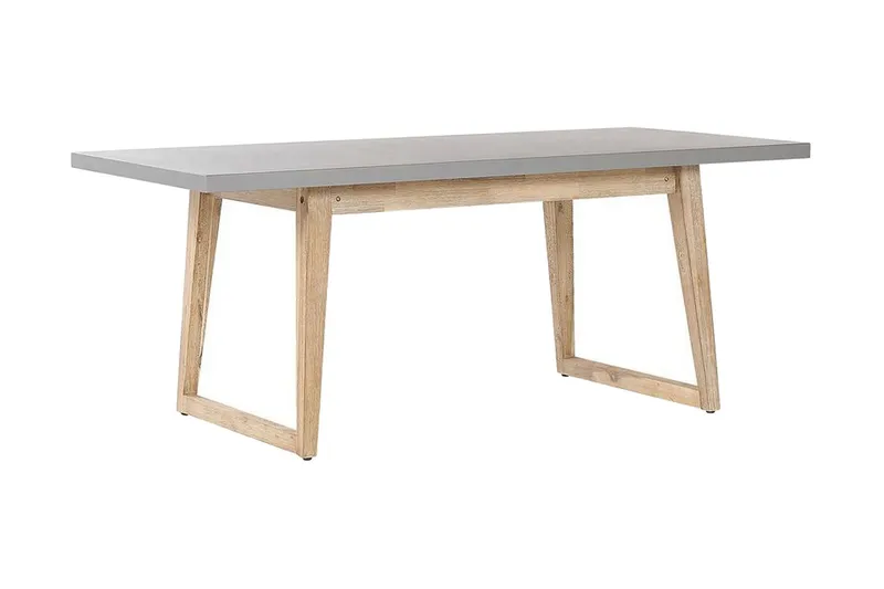Trädgårdsbord grå 180 x 90 cm ORIA - Grå — Grå
