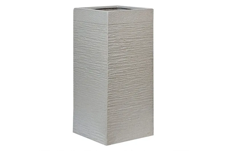 Trädgårdskruka Dion Grå, 33x33x70 cm - Grå, 33x33x70 cm — Grå, 33x33x70 cm