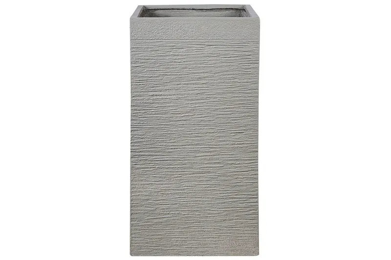 Trädgårdskruka Dion Grå, 40x40x77 cm - Grå, 40x40x77 cm — Grå, 40x40x77 cm
