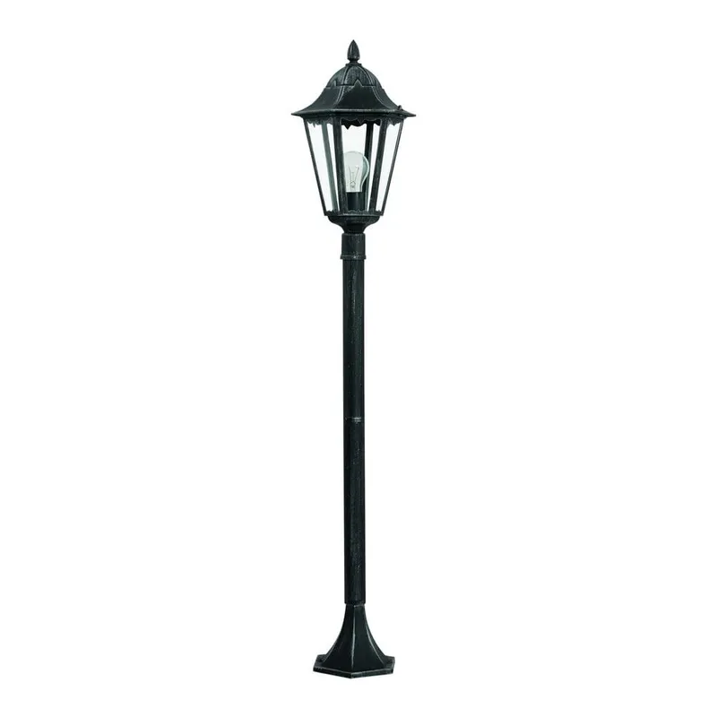 Trädgårdslykta Navedo - Svart/Silverpatina, 1200 mm — Svart/Silverpatina, 1200 mm