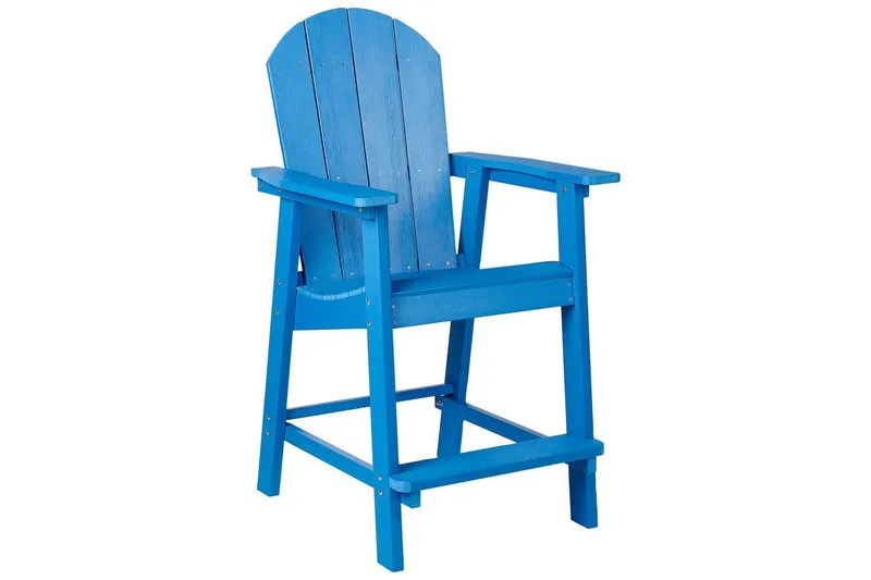 Trädgårdsstol Adirondack - Blå, 58x71x124 cm — Blå, 58x71x124 cm