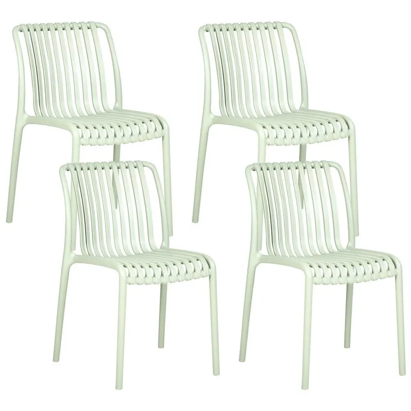 Trädgårdsstol Ariccia 4-pack - Grön — Grön
