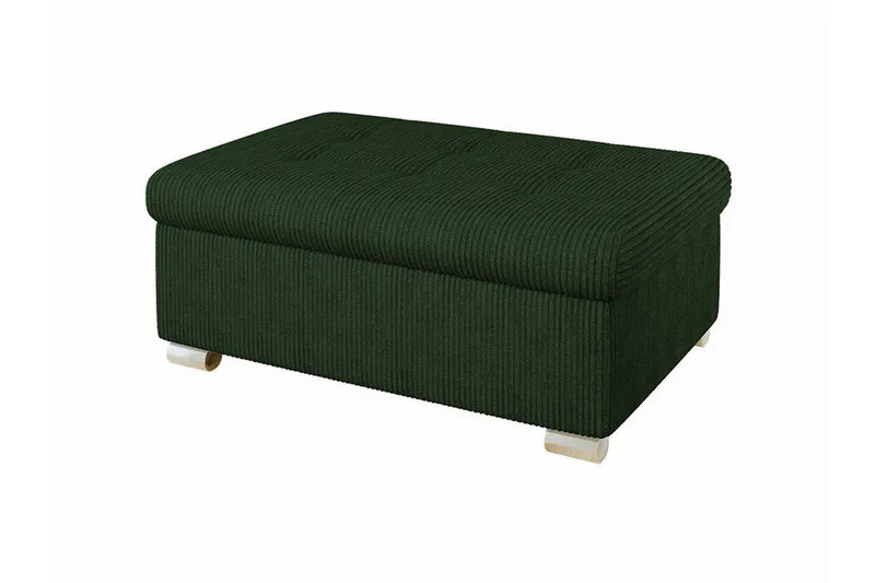 Trefor Fotpall 70 cm - Grön — Grön