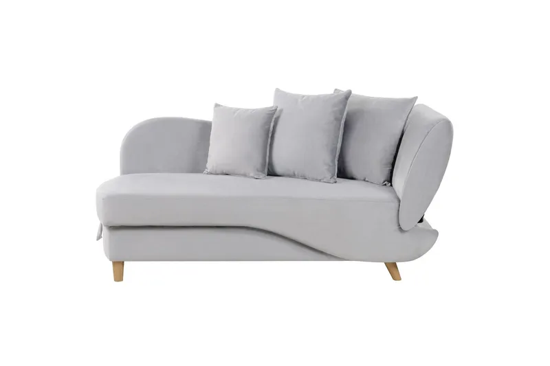 Trehan Schäslong 157 cm Höger - Grå (Art.nr 3074647) — Grå