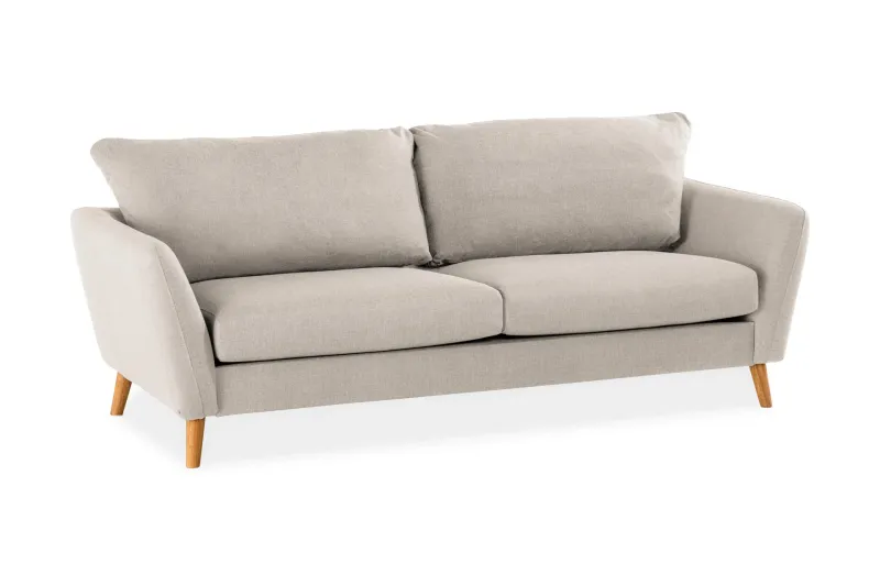 Trend 3-sits Tygsoffa - Beige (Art.nr 140943) — Beige