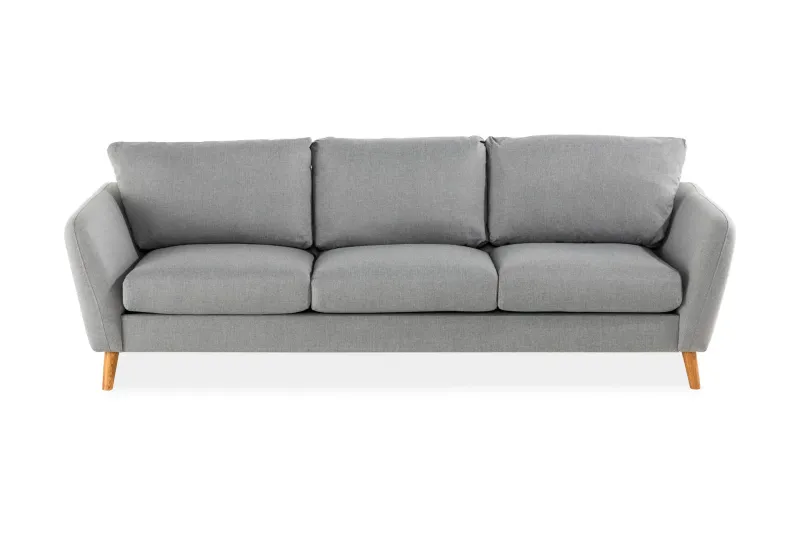 Trend 3-sits Tygsoffa - Grå — Grå
