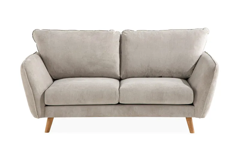 Trend Lyx 2-sits Tygsoffa - Beige (Art.nr 665667) — Scandi Days