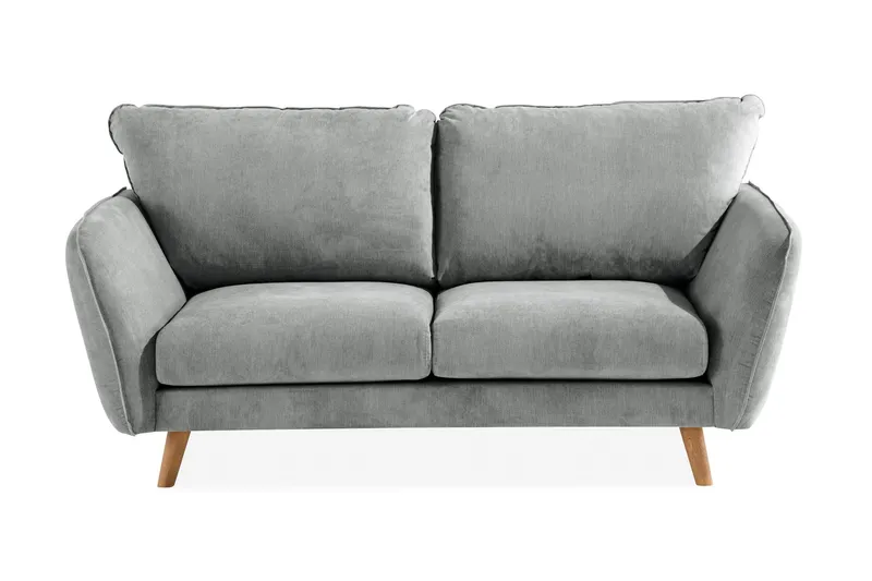 Trend Lyx 2-sits Tygsoffa - Grå (Art.nr 665721) — Grå