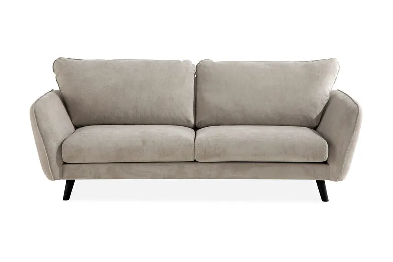 Trend Lyx 3-sits Tygsoffa - Beige (Art.nr 665204) — Scandi Days