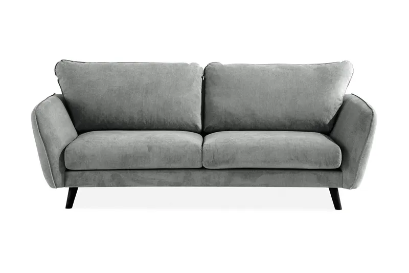 Trend Lyx 3-sits Tygsoffa - Grå (Art.nr 665978) — Grå