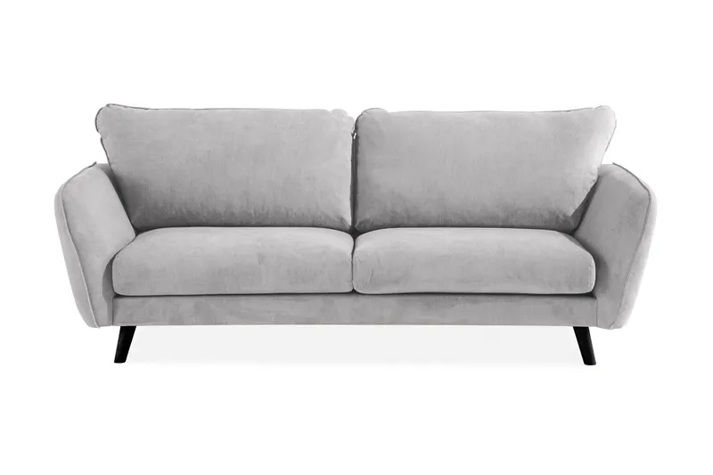 Trend Lyx 3-sits Tygsoffa - Ljusgrå (Art.nr 665827) — Ljusgrå
