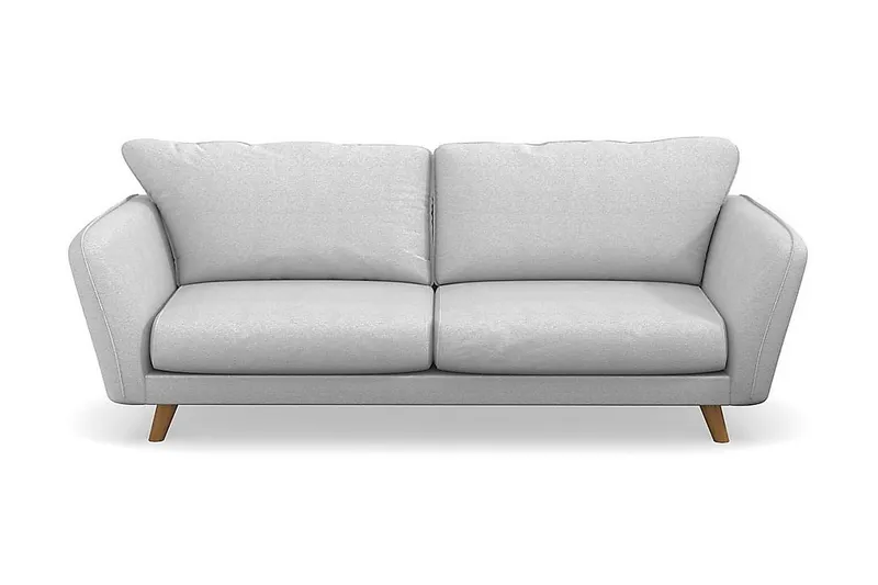 Trend Lyx 3-sits Tygsoffa - Ljusgrå (Art.nr 1522382) — Ljusgrå