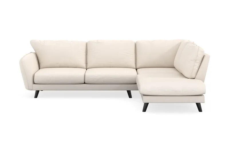 Trend Lyx 4-sits Högervänd L-formad Schäslongsoffa i Manchester - Beige (Art.nr 1522763) — Beige
